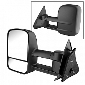 Xtune Exterior Towing Mirror Manual Rectangular Single - 9924897