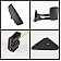 Xtune Exterior Towing Mirror Manual Rectangular Single - 9924897