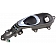 Help! By Dorman Interior Door Handle - Paddle OEM Brown Housing With Silver Lever Single - 80949