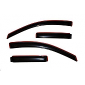 Auto Ventshade (AVS) Rainguard - Smoke Acrylic Set Of 4 - 194330