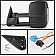 Xtune Exterior Towing Mirror Manual Rectangular Set Of 2 - 9924965