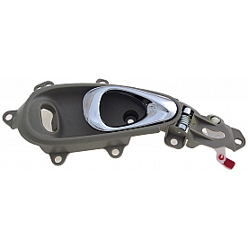 Help! By Dorman Interior Door Handle - Paddle OEM Brown Housing With Silver Lever Single - 80950