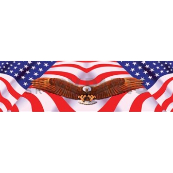 Vantage Point Window Graphics - American Spirit Eagle - 010004L