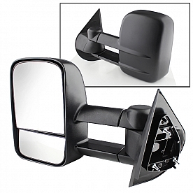 Xtune Exterior Towing Mirror Manual Rectangular Single - 9924996