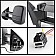 Xtune Exterior Towing Mirror Manual Rectangular Single - 9924996