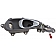 Help! By Dorman Interior Door Handle - Paddle OEM Gray Housing With Silver Lever Single - 80952