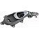 Help! By Dorman Interior Door Handle - Paddle OEM Gray Housing With Silver Lever Single - 80952