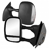 Xtune Exterior Towing Mirror Manual Rectangular Set Of 2 - 9925030