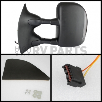 Xtune Exterior Towing Mirror Manual Rectangular Set Of 2 - 9925030-1