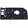 Help! By Dorman Interior Door Handle - Lever Plastic Silver Single - 80954