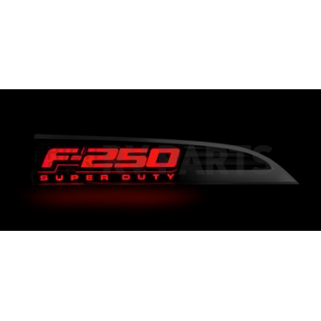 Recon Accessories Emblem - F-350 Super Duty Fenders - 264286RD