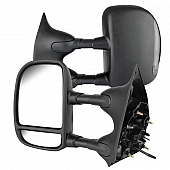 Xtune Exterior Towing Mirror Manual Rectangular Set Of 2 - 9925047