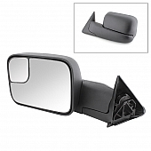 Xtune Exterior Towing Mirror Electric Rectangular Single - 9925078