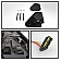 Xtune Exterior Towing Mirror Electric Rectangular Single - 9925078