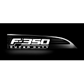 Recon Accessories Emblem - F-350 Super Duty Fenders - 264286WHBK