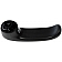 Help! By Dorman Interior Door Handle - Lever Plastic Black Single - 80961