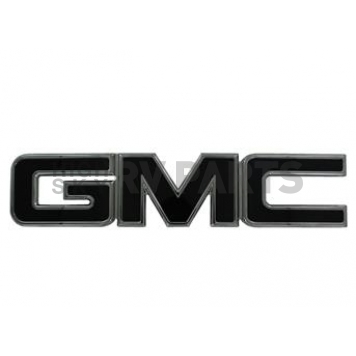 All Sales Emblem - GMC Black Aluminum - 96516KC