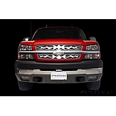Putco Grille Insert - Polished Stainless Steel Rectangular - 89137