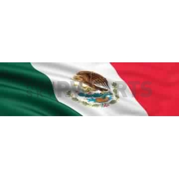 Vantage Point Window Graphics - Mexican Flag Design - 010025L
