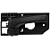 Help! By Dorman Interior Door Handle - Lever Plastic Black Single - 80963