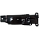 Help! By Dorman Interior Door Handle - Lever Plastic Gray Single - 80965