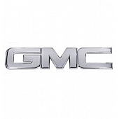 All Sales Emblem - GMC Silver Aluminum - 96503C