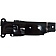 Help! By Dorman Interior Door Handle - Lever Plastic Gray Single - 80966