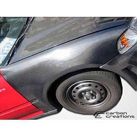 Extreme Dimensions Fender - Carbon Fiber Clear Gloss UV Coated Set Of 2 - 102840