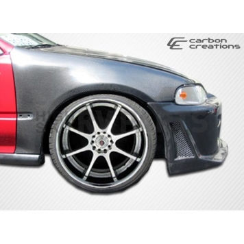 Extreme Dimensions Fender - Carbon Fiber Clear Gloss UV Coated Set Of 2 - 102840-4
