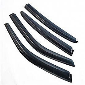 JSP Automotive Rainguard - Smoke Acrylic Set Of 4 - 218046