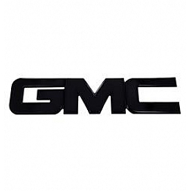 All Sales Emblem - GMC Black Aluminum - 96503K