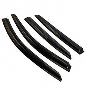 JSP Automotive Rainguard - Smoke Acrylic Set Of 4 - 218048