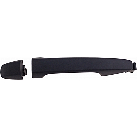 Help! By Dorman Exterior Door Handle - Plastic Black Single - 81009