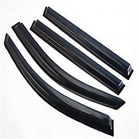 JSP Automotive Rainguard - Smoke Acrylic Set Of 4 - 218050