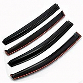 JSP Automotive Rainguard - Smoke Acrylic Set Of 4 - 218087