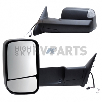 K-Source Exterior Towing Mirror Electric OEM Set Of 2 - 6018384C