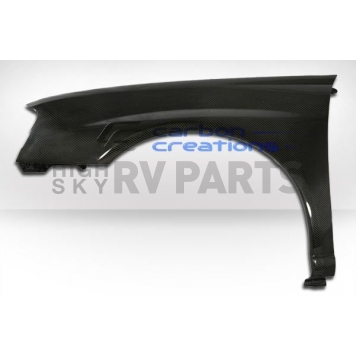 Extreme Dimensions Fender - Carbon Fiber Clear Gloss UV Coated Set Of 2 - 102852-7