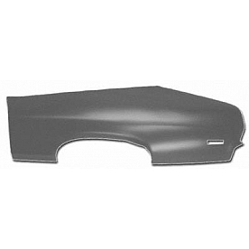 Goodmark Industries Quarter Panel - Driver Side Black Steel - CX60070L
