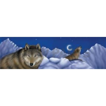 Vantage Point Window Graphics - Wolves Design - 010052L