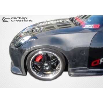 Extreme Dimensions Fender - Carbon Fiber Clear Gloss UV Coated Set Of 2 - 102858-5