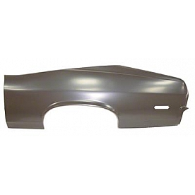 Goodmark Industries Quarter Panel - Driver Side Black Steel - CX600731L
