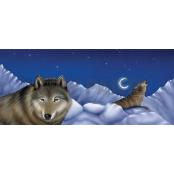 Vantage Point Window Graphics - Wolves Design - 010052X