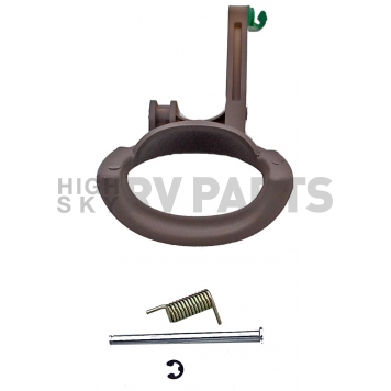Help! By Dorman Interior Door Handle - Lever Plastic Taupe Single - 82510-1