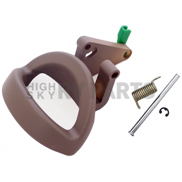 Help! By Dorman Interior Door Handle - Lever Plastic Taupe Single - 82510-2
