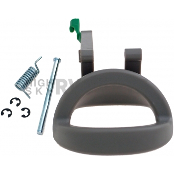 Help! By Dorman Interior Door Handle - Lever Plastic Khaki Single - 82512