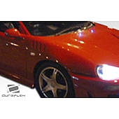 Extreme Dimensions Fender - Fiberglass Black Primered Set Of 2 - 103198