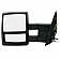 K-Source Exterior Towing Mirror Manual OEM Single - 61188F