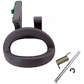 Help! By Dorman Interior Door Handle - Lever Plastic Black Single - 82514