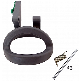 Help! By Dorman Interior Door Handle - Lever Plastic Black Single - 82514