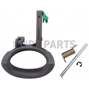 Help! By Dorman Interior Door Handle - Lever Plastic Black Single - 82514-1